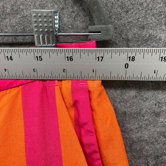 Reunion Outfitters Tencel Shorts Mens XL Pink Orange Stripe Lightweight Colorful - Picture 4 of 9